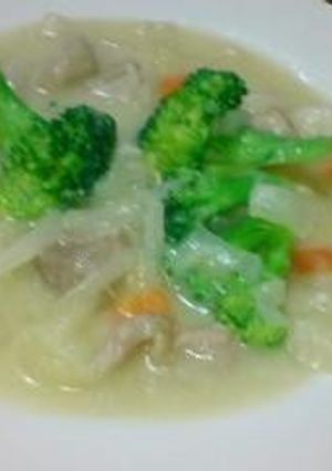 野菜たっぷりクリームシチュー-レシピのメイン写真