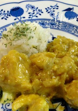 チキンでカフェ風＊ココナツミルクカレー-レシピのメイン写真