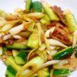 ✿きゅうりとチャーシューの炒め物✿