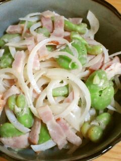 そら豆のサラダ-レシピのメイン写真