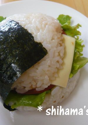 子供と一緒に♬ごはんバーガー-レシピのメイン写真