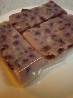 超簡単・あずき牛乳寒天-レシピのメイン写真