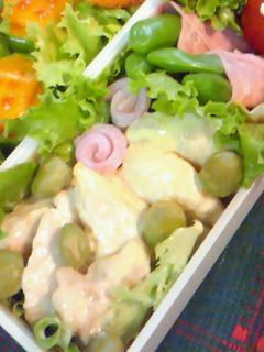 鶏肉のカレーマヨ♪お弁当に-レシピのメイン写真