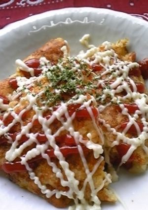 冷凍ごはん活用法②卵とﾁｰｽﾞの洋風焼-レシピのメイン写真