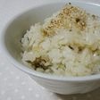 素朴なお味**ごぼうご飯**