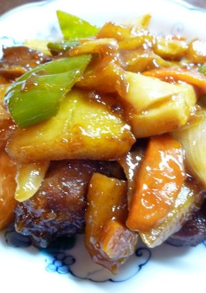 酢豚ならぬ、酢鶏です。(*´▽`*)-レシピのメイン写真