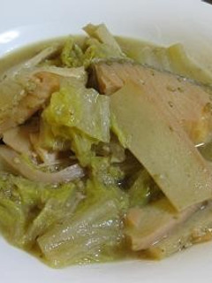 鮭と白菜のゴマ煮-レシピのメイン写真