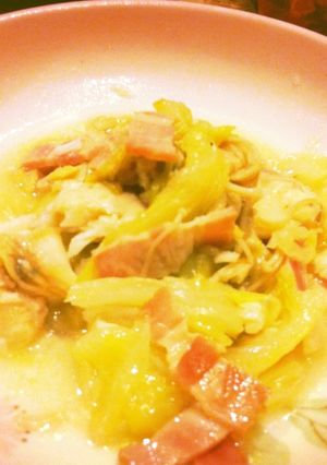 フライパンで♪鱈とキャベツの蒸し煮*-レシピのメイン写真