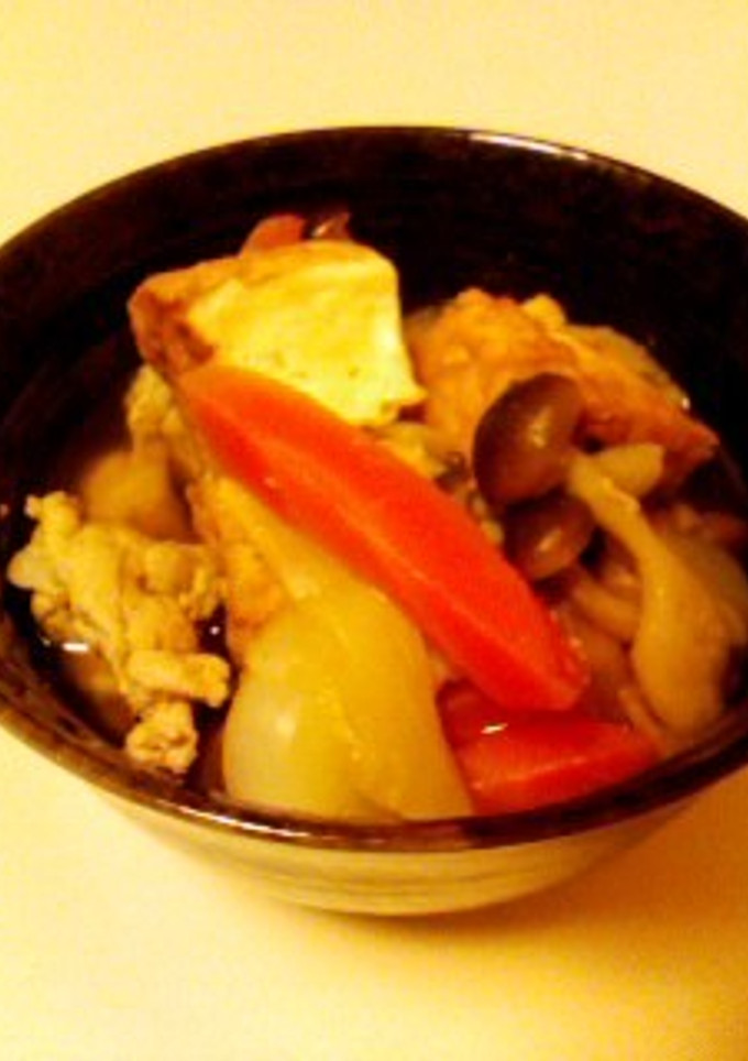 厚揚げと豚肉の煮物♪-レシピのメイン写真