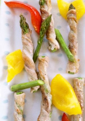 塩コショウだけ☆アスパラの豚肉巻き-レシピのメイン写真