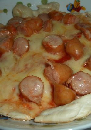ヘルシー満腹☆肉ピザ-レシピのメイン写真