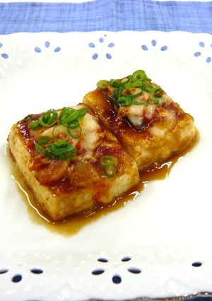 キムチとチーズの豆腐ステーキ-レシピのメイン写真