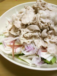 うちの冷しゃぶ-レシピのメイン写真