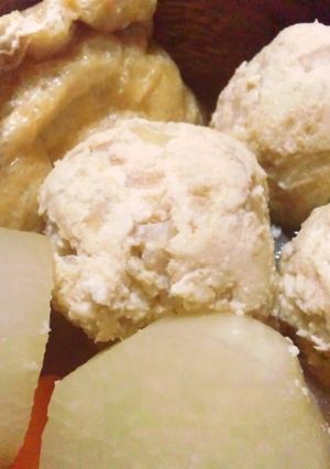 鶏団子のおでん風-レシピのメイン写真
