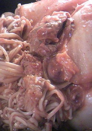鶏レバーとキムチのコチュジャンマヨ炒め-レシピのメイン写真