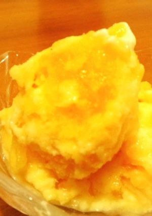 簡単★桃缶のシャーベット-レシピのメイン写真