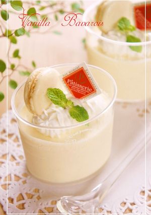 ⁂バニラババロア ⁂-レシピのメイン写真