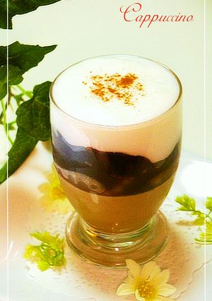 カプチーノ☆コーヒーの冷たいデザート-レシピのメイン写真