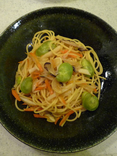 そらまめとかまぼこパスタ-レシピのメイン写真