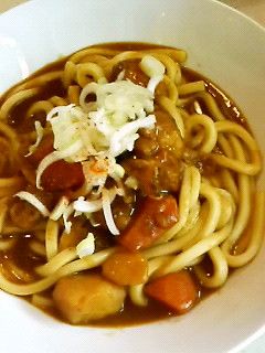 余ったカレーde超簡単・和風カレーうどん-レシピのメイン写真
