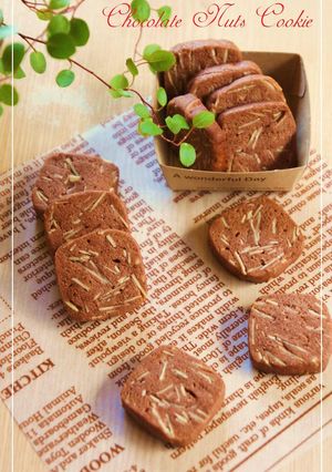 バター&卵不使用☆チョコナッツクッキー-レシピのメイン写真