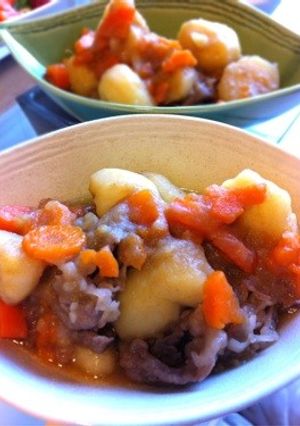圧力鍋でほくほく肉じゃが-レシピのメイン写真