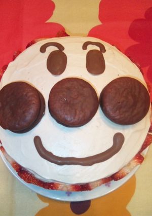 アンパンマンケーキ-レシピのメイン写真