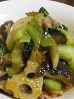 豚バラとゴボウの中華炒め-レシピのメイン写真
