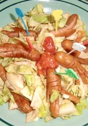 レンジでウインナーのソテー風-レシピのメイン写真