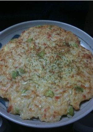 モチモチ～ほっとライスけーき-レシピのメイン写真