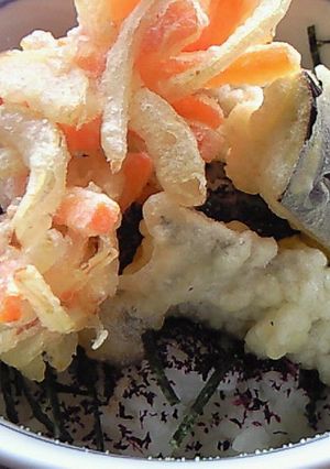 ランチに簡単＊塩天丼-レシピのメイン写真