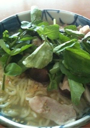 香草入りニンニク塩ラーメン-レシピのメイン写真