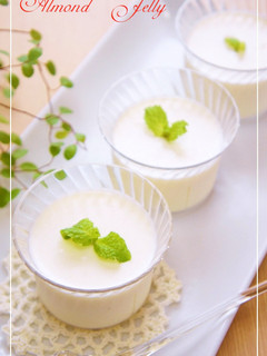 とろとろぷるぷる♡濃厚杏仁豆腐-レシピのメイン写真