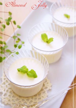 とろとろぷるぷる♡濃厚杏仁豆腐-レシピのメイン写真