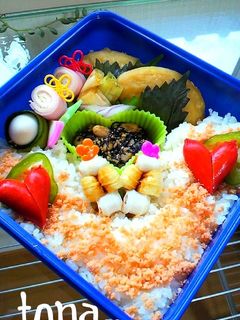 お弁当の隙間に~竹輪ピック♪-レシピのメイン写真