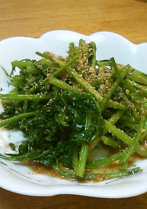 にんじんの葉のごま和え-レシピのメイン写真