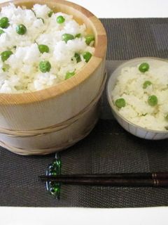 我が家の豆ごはん ~昆布だしで~-レシピのメイン写真