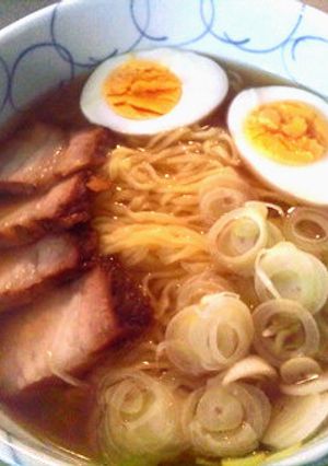 あっさり味！自家製スープの中華そば-レシピのメイン写真