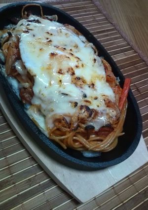 焼きナポリタン-レシピのメイン写真