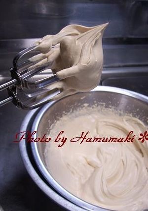 アールグレイ香る☆紅茶の生クリーム♪-レシピのメイン写真