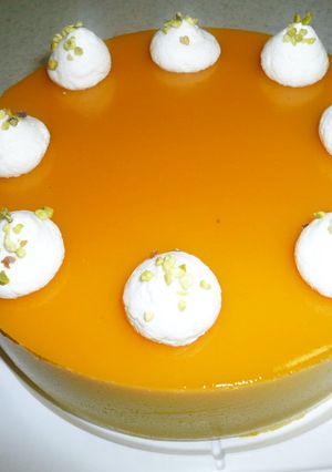 マンゴーとヨーグルトのムースケーキ-レシピのメイン写真