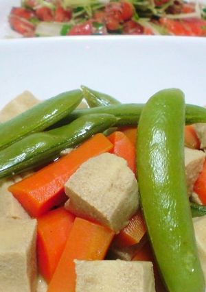 凍み豆腐と野菜の含め煮-レシピのメイン写真