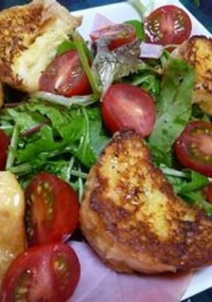 サラダＤＥフレンチトースト-レシピのメイン写真