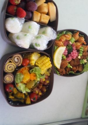 運動会のお弁当　2011-レシピのメイン写真