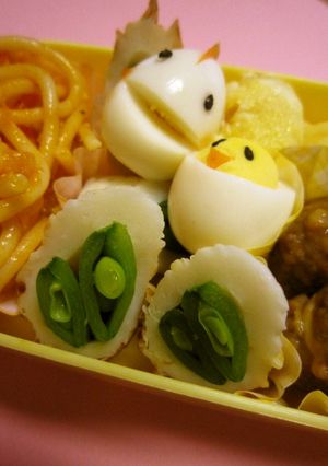 お弁当に❀竹輪にスナップえんどう詰めよ♪-レシピのメイン写真