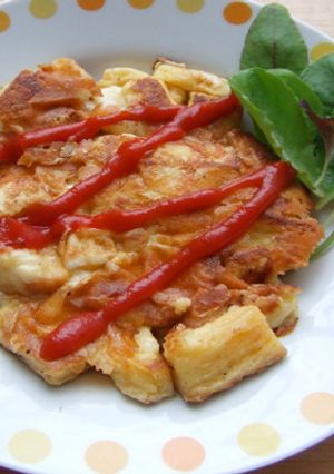 超簡単！朝ごはん☆チーズたまごトースト♬-レシピのメイン写真