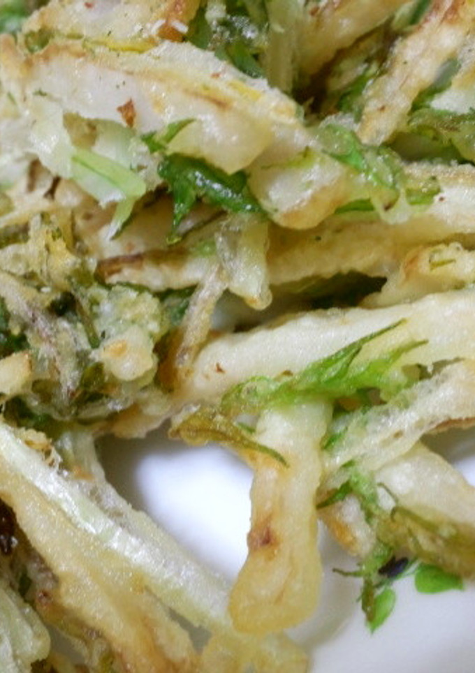簡単サクッとかき揚げ！-レシピのメイン写真