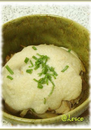 鶏肉の酒粕&長芋ふわとろかけ♪-レシピのメイン写真