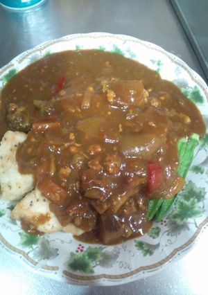 夏野菜たっぷりカレー-レシピのメイン写真