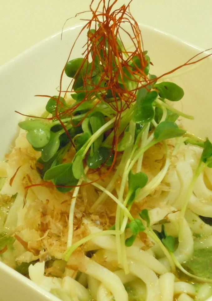 オクラのとろとろ冷やしうどん-レシピのメイン写真